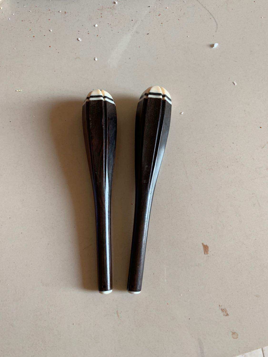 二胡琴轴胡琴把手六棱梅花配件量大二胡