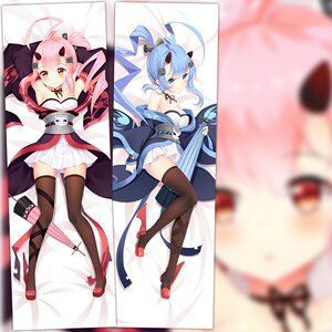 碧蓝航线舰b雷电动漫双层等身抱枕2wt抱枕套