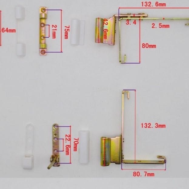 塑钢门合页平开窗内外开窗铰链图片