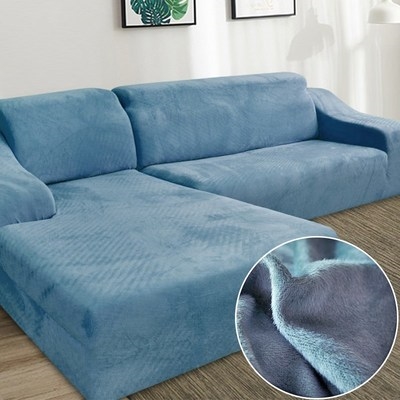 套盖加厚沙发沙发沙发型通用海绵防滑罩全贵妃套北欧坐垫包布