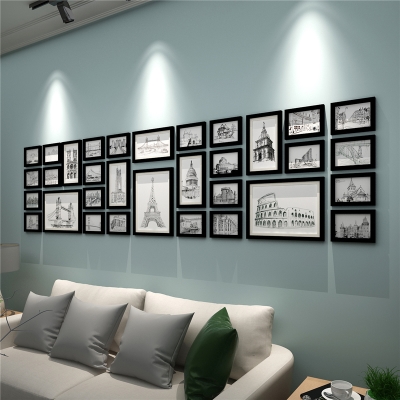 【走廊照片墙欧式图片】走廊照片墙欧式图片大全_q友网