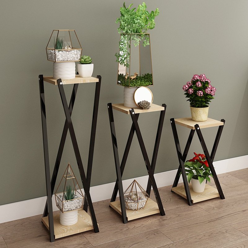 花架室内萝物架花架简约绿置轻大盆现代奢摆花架花架子北欧客厅件