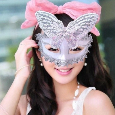 蝴蝶面具儿童图片