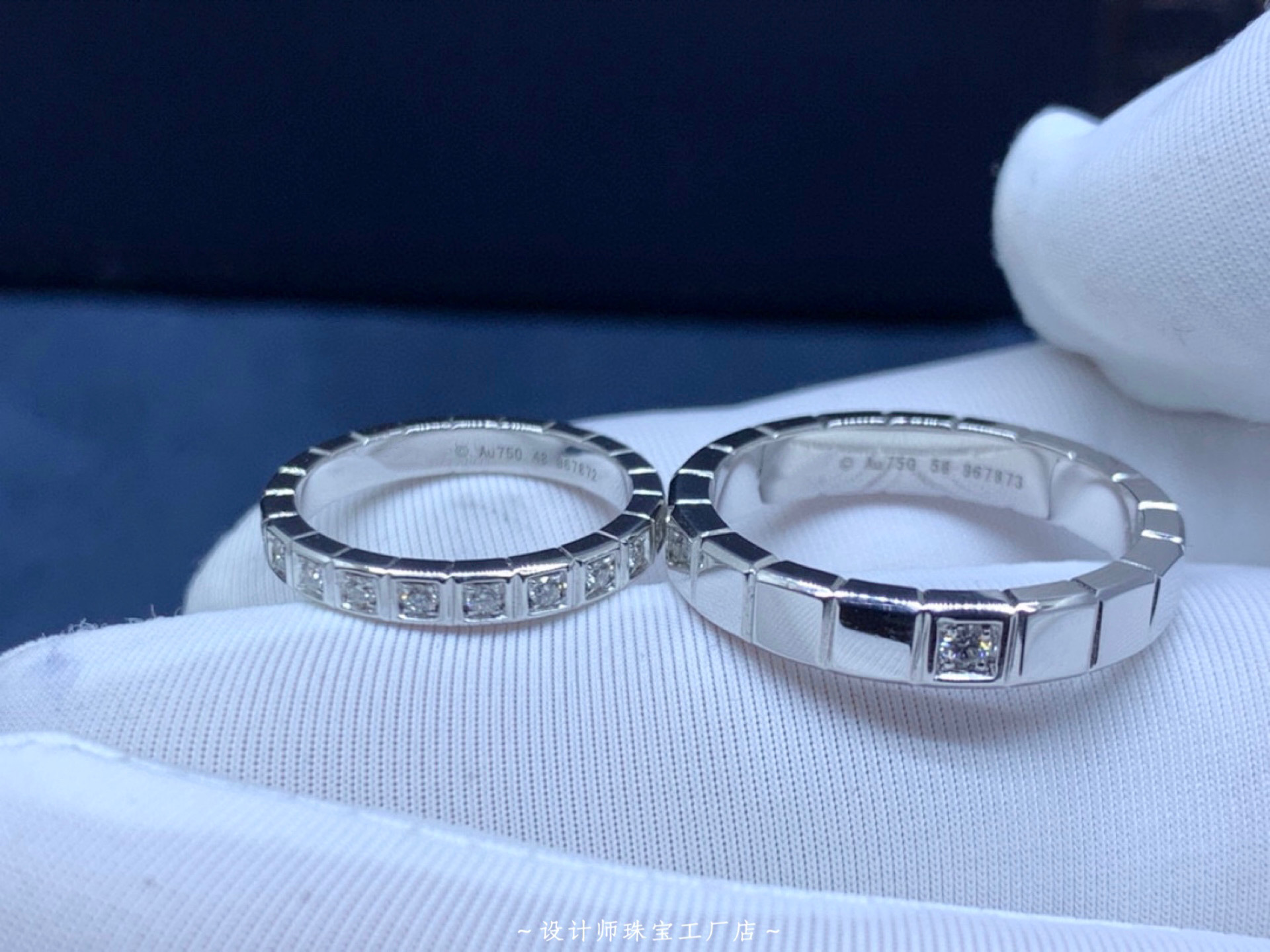 结婚戒指对戒款式图