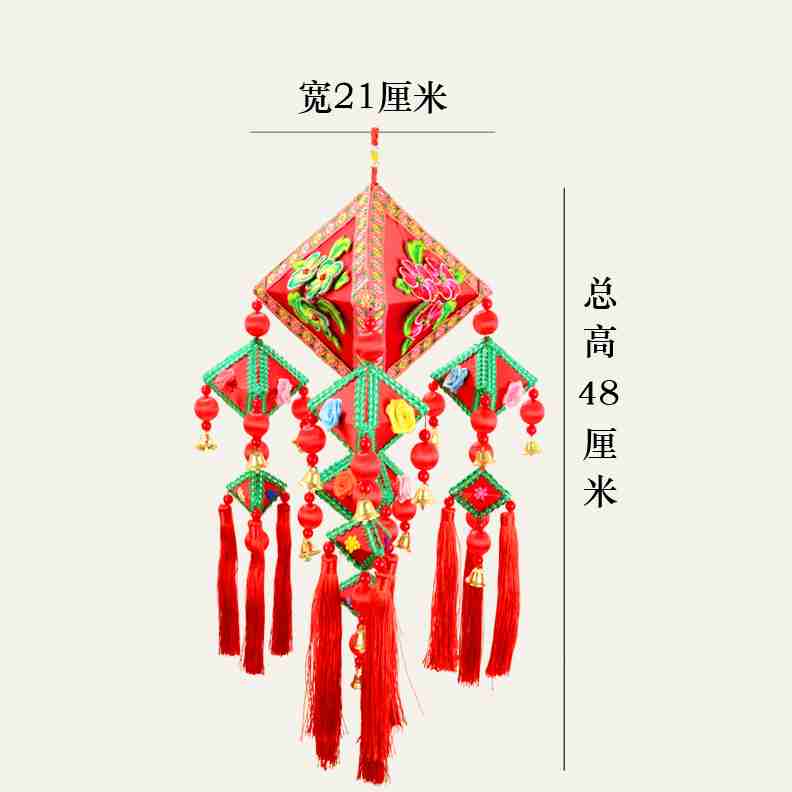 手工布艺刺绣装饰挂件粽子香包绣花流苏荷包中国风传统特色小礼品