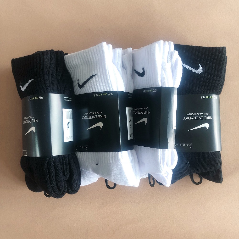 nike耐克四季运动篮球袜毛巾底加厚减震纯棉男女中高筒训练潮袜子