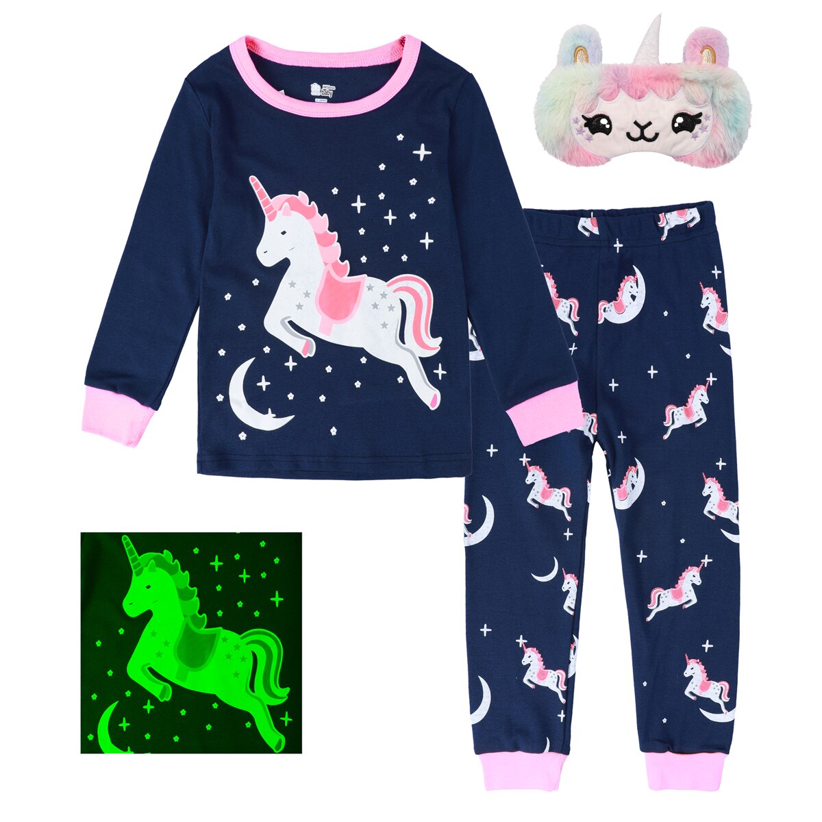 Girl Pajamas Set Baby Kids Girls Unicorn Sleepwear Toddler F|msdalam kategori adat peribadi/Design Services/DIY, beg pakaian adat, 儿童服装加工定制, 儿童套装加工定制 - dari Buy2taobao.com untuk memberikan perkhidmatan ejen Taobao profesional membeli