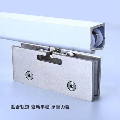 吊门滑轮玻璃价格