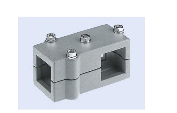 方管夹管支架方通字夹固定管夹方分离型管方管支其他机械五金(新)