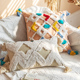 ins摩洛哥民族风纯棉客厅沙发靠垫抱枕套波西米亚民宿装饰方靠枕
