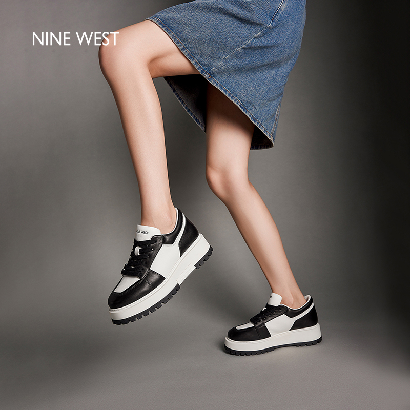 Nine West/玖熙黑白熊猫时