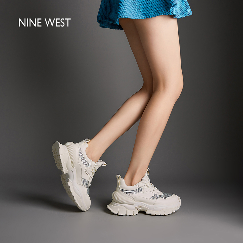 Nine West/玖熙厚底水钻系