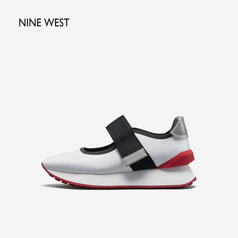 Nine West/玖熙新款圆头撞