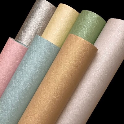 自粘贴壁纸卧室清新图片