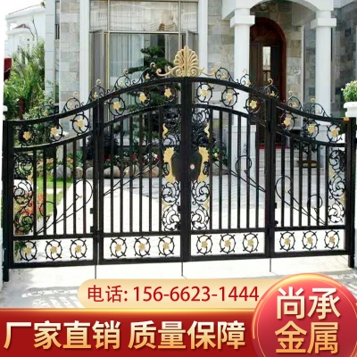 庭院门别墅铝合金推拉大门图片