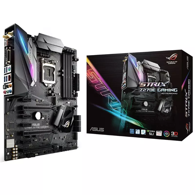 Asus/华硕 STRIX Z270E GAMING台式机主板LGA1151 DDR4 库存