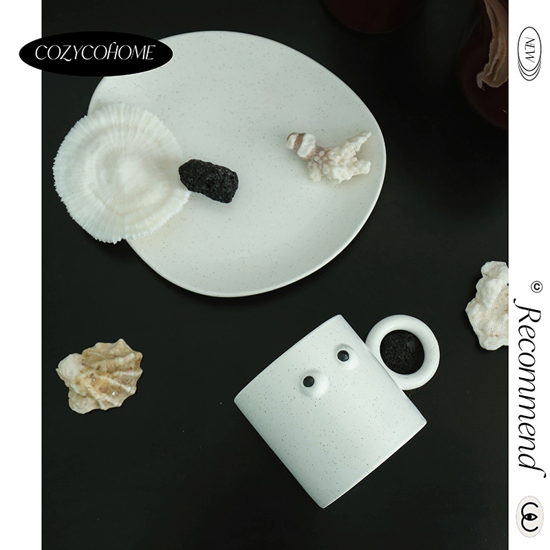 。COZYCO集壳 北欧ins网红大眼睛大耳朵马克杯陶瓷水杯咖啡杯盘杯|msdalam kategori pinggan mangkuk, Cup/cawan/cerek, Mug - dari Buy2taobao.com untuk memberikan perkhidmatan ejen Taobao profesional membeli