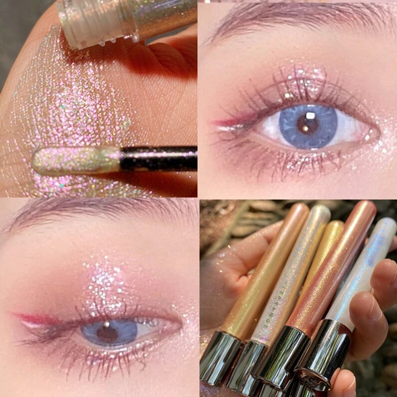 眼角提亮粉眼影亮片闪粉眼部超闪舞台妆亮钻眼钻眼角贴彩妆星星买