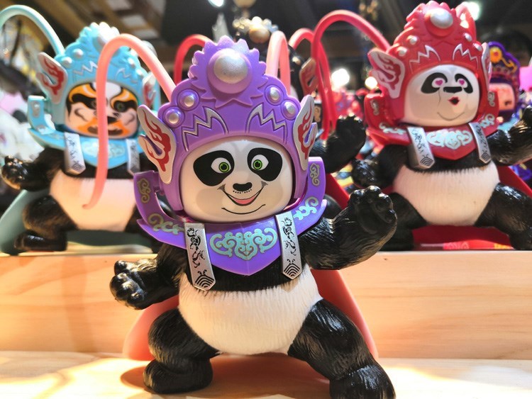 新品川剧成都变脸娃娃玩具四川重庆脸谱玩偶创意成都纪念品特色礼