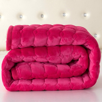 折叠舒适加厚珊瑚绒法兰绒保暖薄垫子双人床褥子法兰绒床垫加厚法莱绒