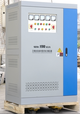 三相380v补偿式电力稳压器sbw-150kva高端设备电源稳压器150kw.