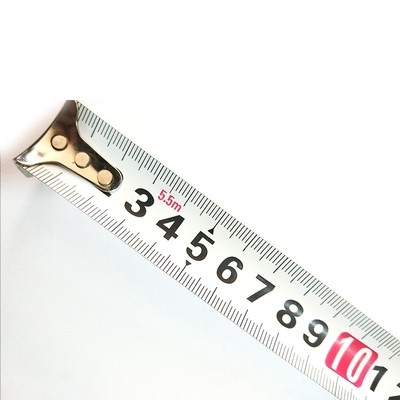 5m爆刻度卷尺北加宽软尺包公制款尺子25mm盒尺