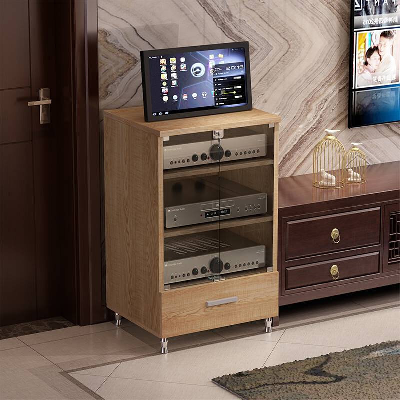 曼朵拉标准版功放机柜音响机柜专业设备器材机架ktv音响柜玻璃门