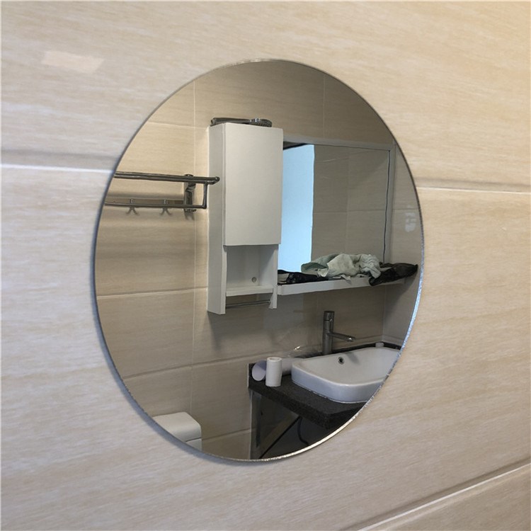 不u碎镜亚克力镜子便携无框镜片玄关即贴全身镜舞蹈瑜伽有机玻璃