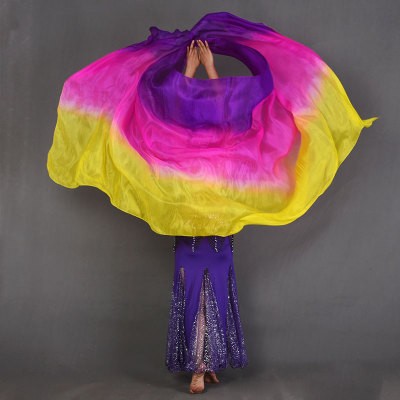 儿童肚皮舞纱巾真丝图片