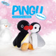 pingu小企鹅毛绒磁吸兄妹挂件学生书包钥匙扣挂饰生日礼物送朋友