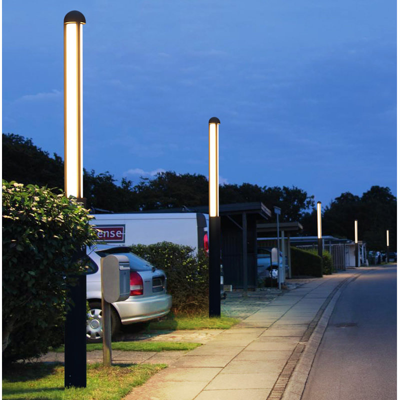 立杆灯户外庭院灯花园别墅高杆灯公园led防水园林景观灯圆柱路.