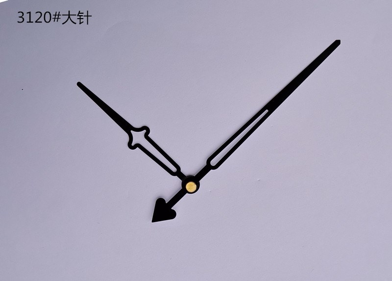 钟轴diy挂钟指针针复古配件精工钟钟十字绣轴钟表齿轮粗表针时针