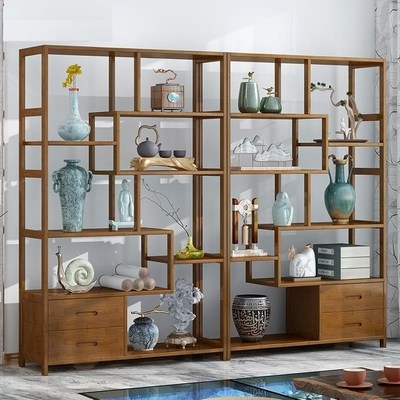 古典展示架陈列架图片