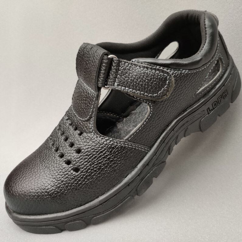 钢筋工专用鞋劳保鞋夏季轻便凉鞋透气钢头防砸防刺防臭防护男女实