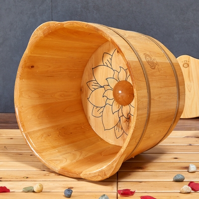 洗脚盆木质按摩价格