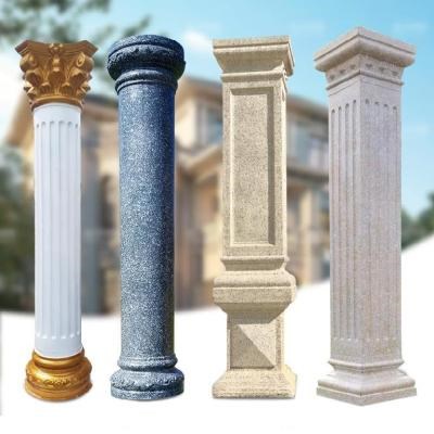 罗马柱子模具建筑用装d饰造型方柱围栏杆栏杆柱室内外罗马住阳台