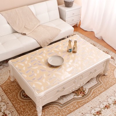 水晶板桌布防水防烫欧式图片