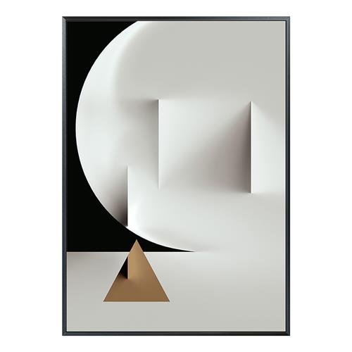 r画抽画墙简奢气代现画大轻背沙象画约客挂饰联厅画装景三发壁油