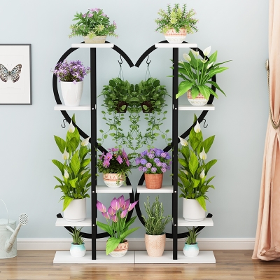 花架铁艺心形图片