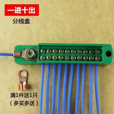 配电箱分线盒接线端子排图片
