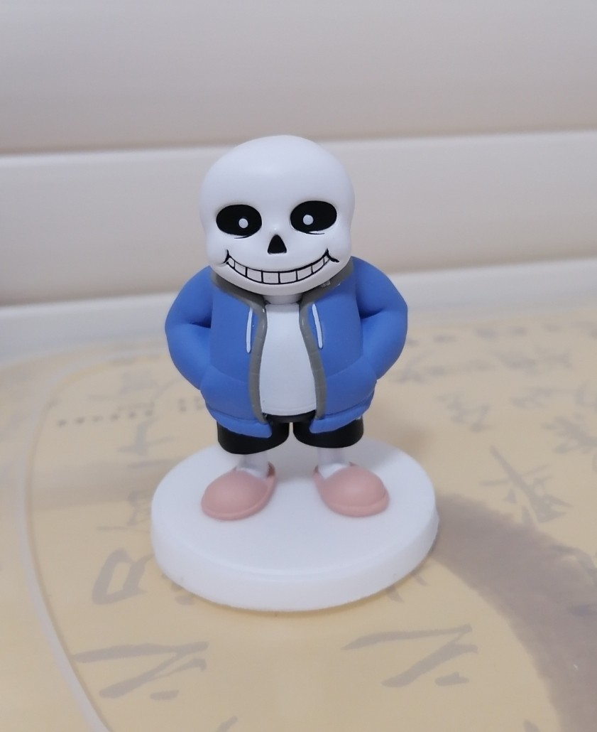 sans手办传说之下周边龙骨炮undertale实心摆件同人inksans手办