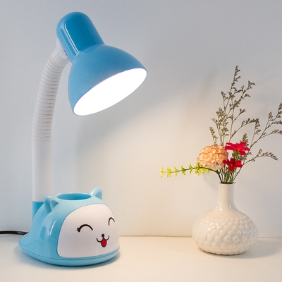 22护眼台灯学生宿舍书m桌儿童书房卡通学习写字卧室安灯泡看读书
