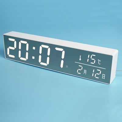 镜面电子钟表图片