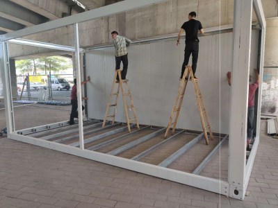 集装箱屋活动房屋架集装箱房移动组合房屋板房结构房屋钢房简易.