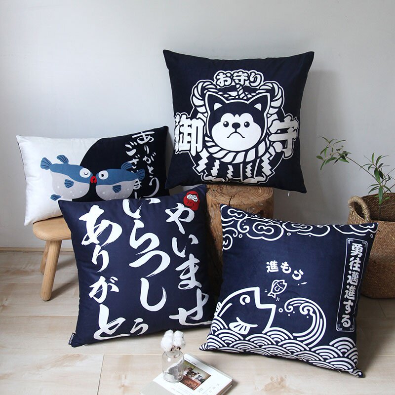 日式抱枕沙发靠垫学生家用办公室腰靠床头靠枕汽车腰枕女