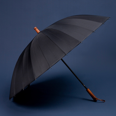 木质雨伞长柄图片