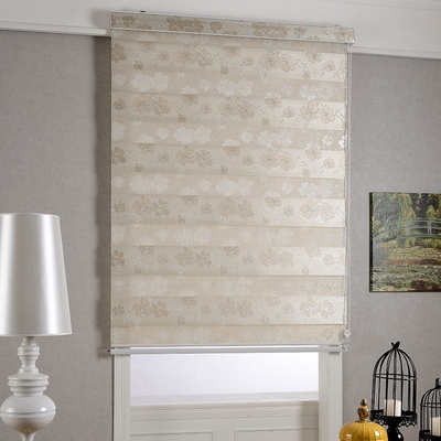 拉珠式窗帘布图片