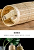 带盖藤编竹工艺收藏配件竹编热水瓶外壳保温壶竹制品特色陪嫁结。 带盖藤编竹工艺收藏配件竹编热水瓶外壳保温壶竹制品特色陪嫁结。