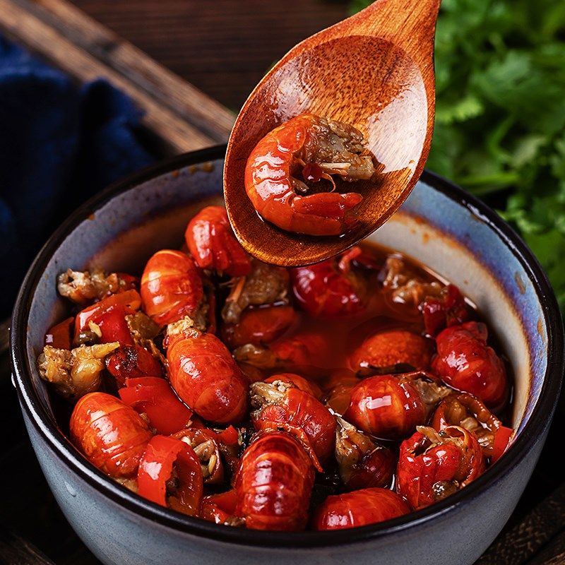 麻辣虾尾香辣虾麻辣虾球香辣虾球潜江小龙虾蒜香鲜活冷冻水产包邮