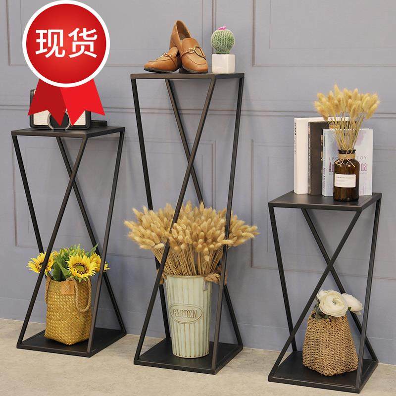 服装店橱窗装饰落地式陈列道h具创意展示架店女装高低流水台展